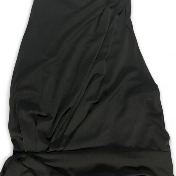 Le Chateau - Black ruched mini dress #minidress - Picture 3 of 4